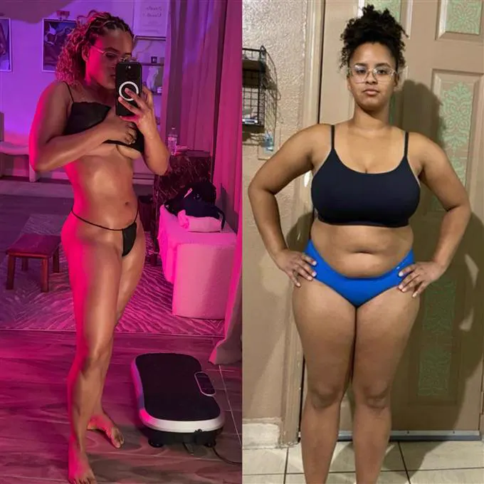 Antes y después de un alumno GOODDOOFIT