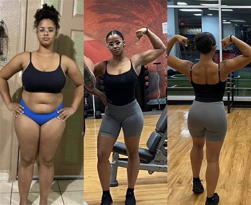 Antes y después de un alumno GOODDOOFIT