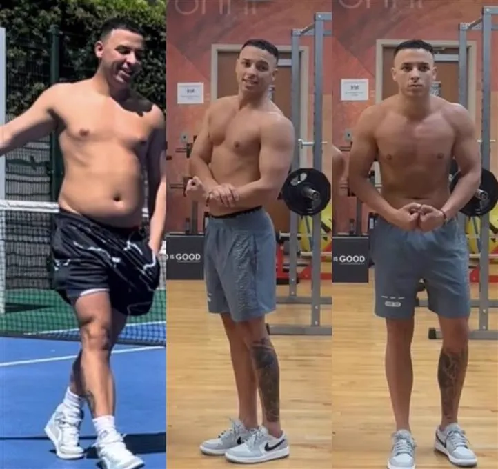 Antes y después de un alumno GOODDOOFIT
