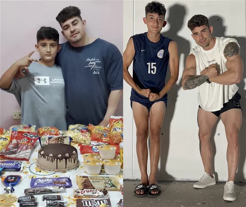 Antes y después de un alumno GOODDOOFIT