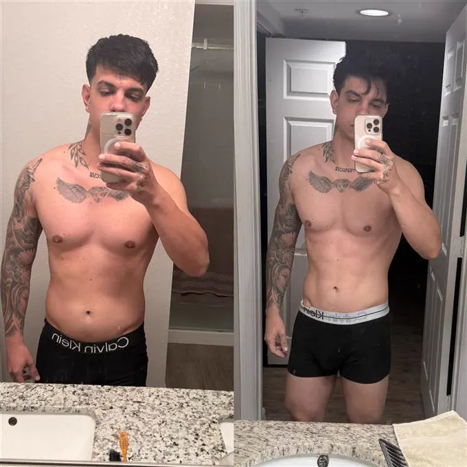 Antes y después de un alumno GOODDOOFIT